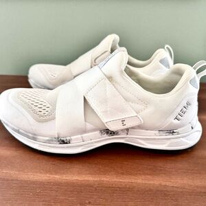 Tiems Cycling Shoes Size 8.5- Women’s Slipstream White Marble